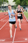 Mens under-17 1500 metres, North Eastern Track and Fields Champs., Middlesbrough. Photo: David T. Hewitson/Sports for All Pics